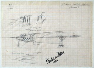 Illustration for article titled 1950s Rocket Sketches Envision Manned Spaceflight